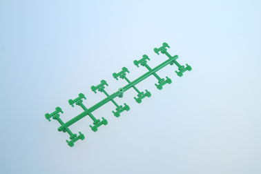 12 rongga hijau pelari dingin Bagian Fiber Optik dengan side gate