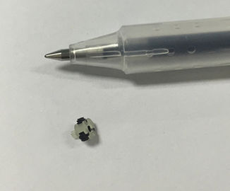Super tiny Gear diameter 1mm 3 roda gigi hitam kecil berkumpul di poros